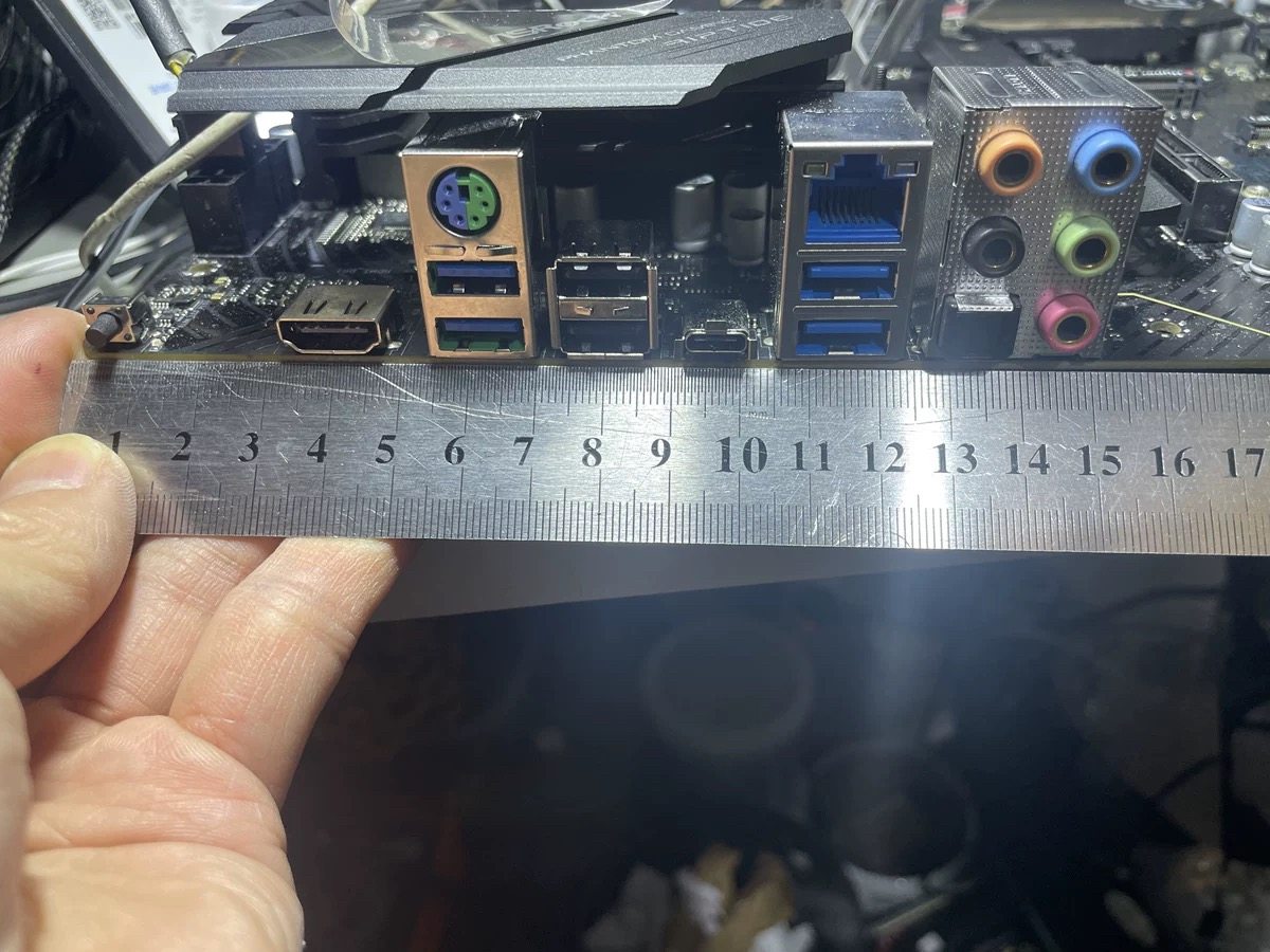 全新定做 华擎z690 pg riptide 挡板挡片 电脑主板档板 机箱档片图片