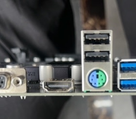 华擎CML-HDV/M.2 TPM挡板挡片 定做电脑主板档板档片 机箱档条