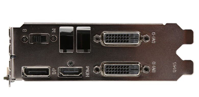 耕升gtx 1050ti烈风版 4g显卡挡板挡片卡条档板档片双dvi带超频款