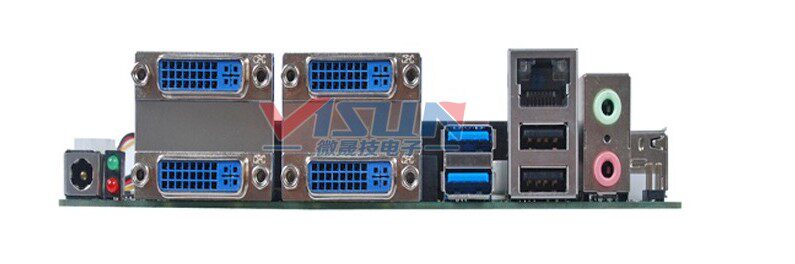 全新Mini-ITX工业主板档板VS-D2E4P挡板档片专业定做工控主板档板图片