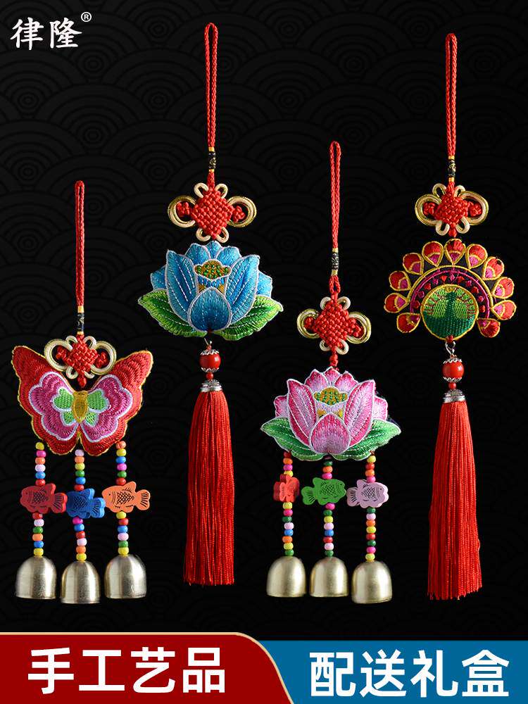 精美中国结挂饰中国风装饰流苏小挂件特色手工艺品出国送老外礼品
