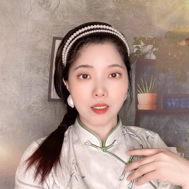 韩式简约珍珠发箍发卡