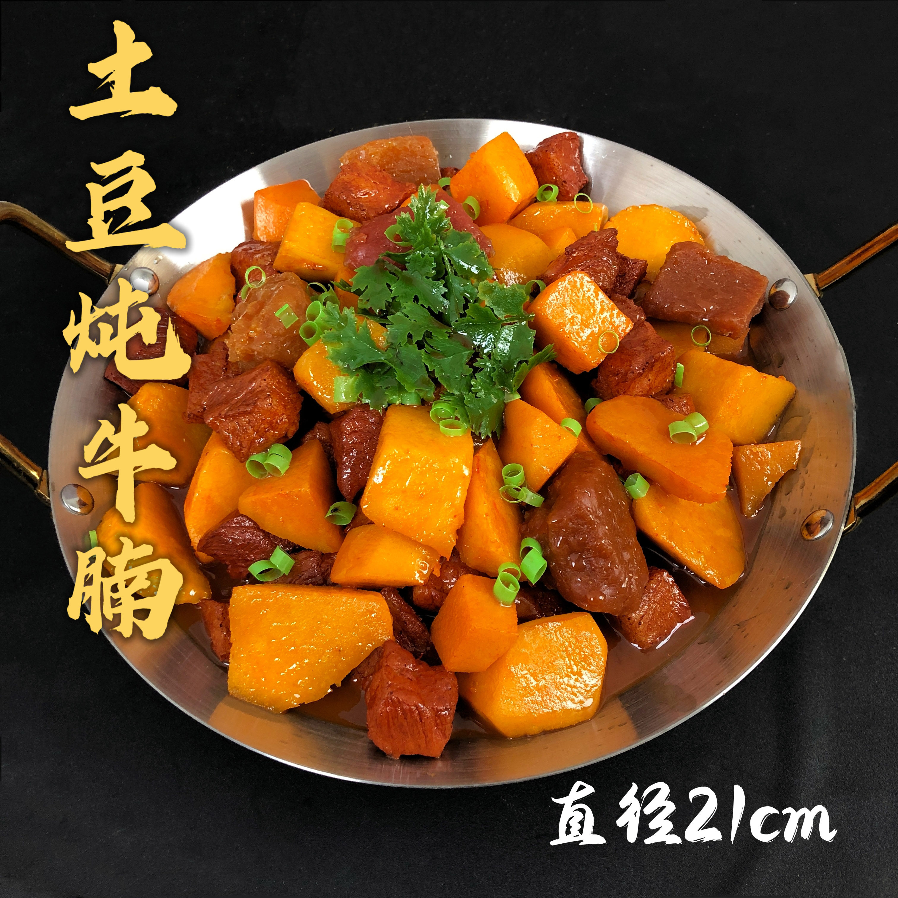 食品模型土豆炖牛腩塑料摆拍假菜道具定制仿真不可食用