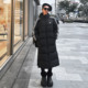 奥莱正品 过膝连帽保暖外套 AD男女羽绒服长款 限时折扣专区 新款