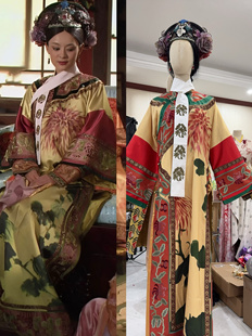 甄嬛传滴血认亲同款熹贵妃同款衣服头饰大全套出租出租