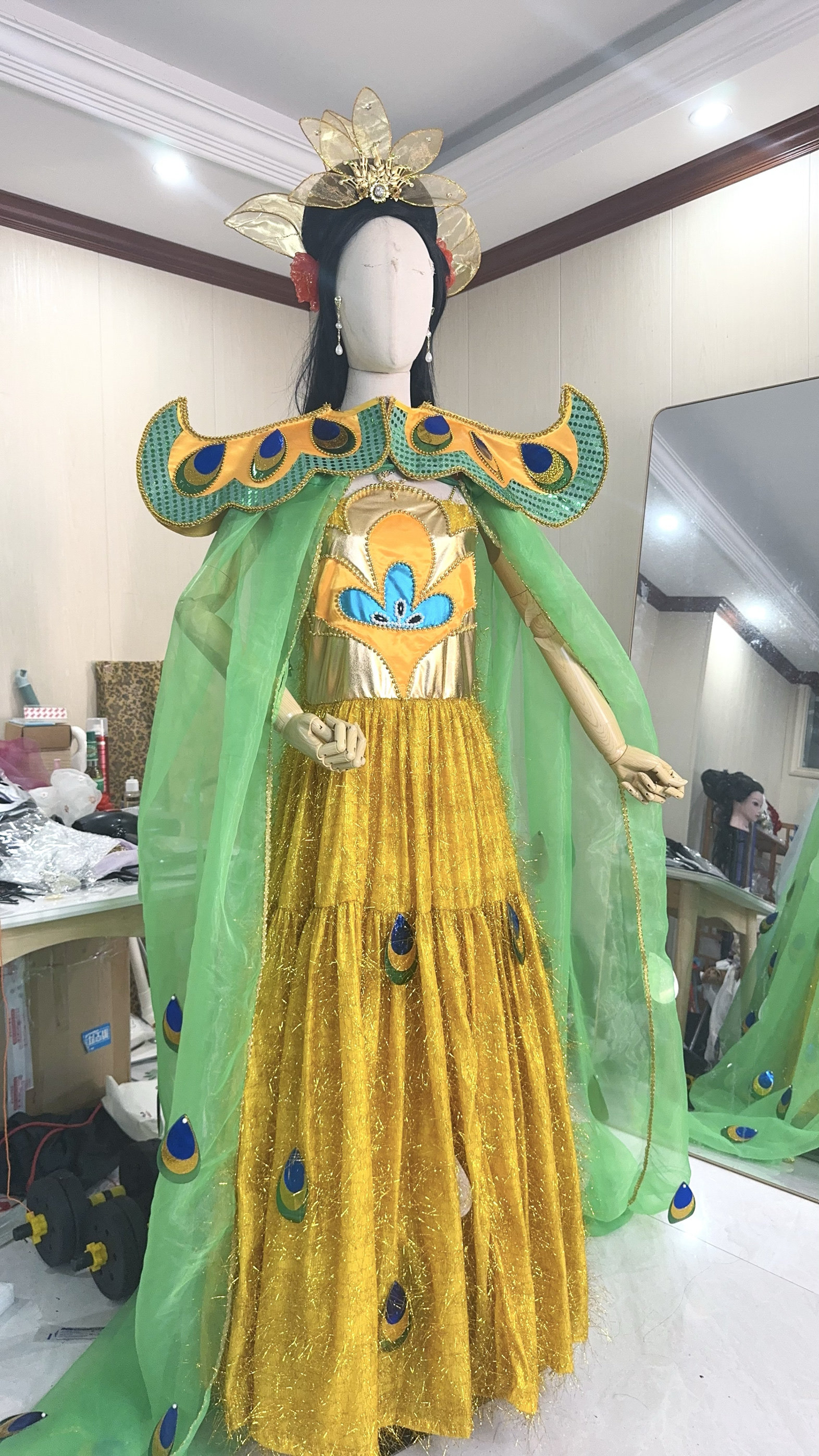 西游记86版孔雀公主影视同款服民族服装/舞台装