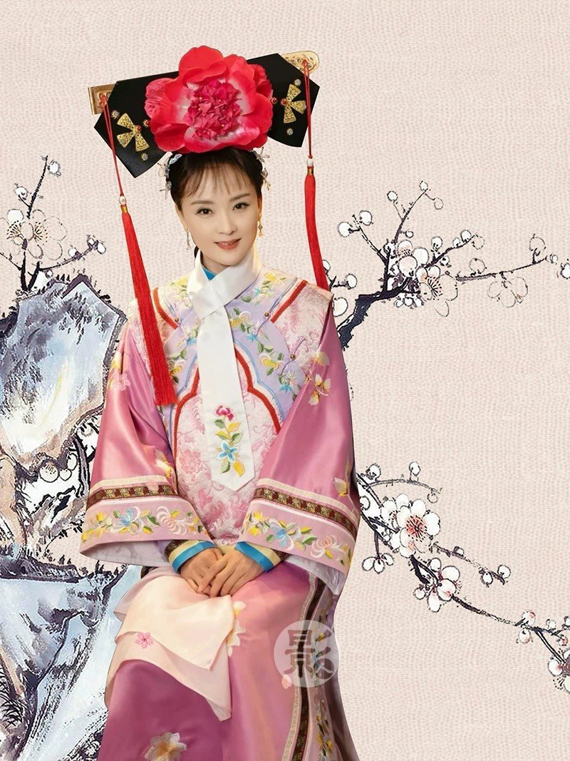 还珠格格晴儿同款旗装影人时尚影视剧服古装出租,出租