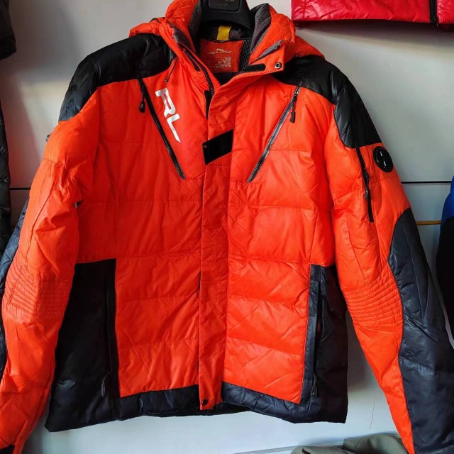 FOREIGN TRADE EUROPEAN AND AMERICAN PURE ORIGINAL TAIL GOODS WHITE DUCK DOWN JACKET SKI WEAR MENS MULTI-FUNCTIONAL OUTDOOR TRAVEL MOUNTAINEERING JACKET