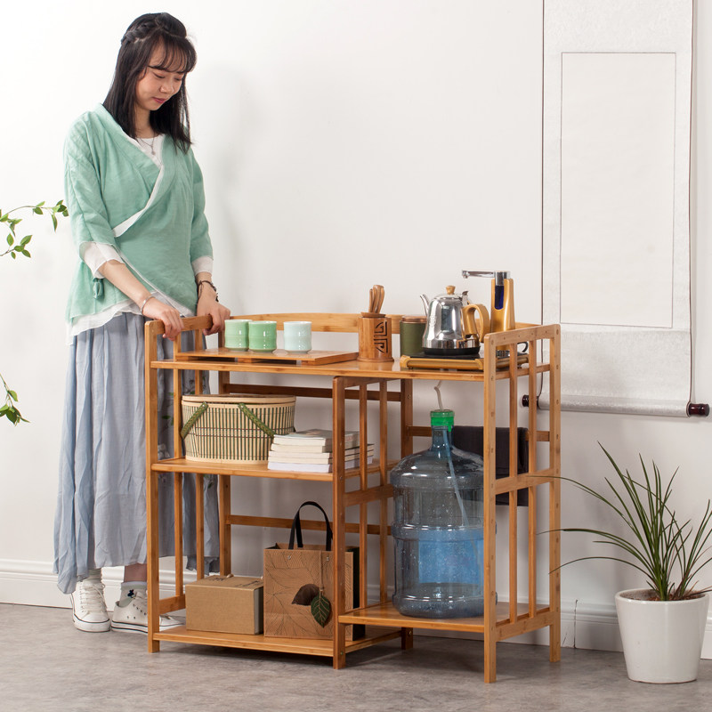楠竹茶柜客厅茶水柜餐边柜实木柜茶叶茶水储物柜居家民宿泡茶架子|ruв категории жилой мебели, кабинет, обеденный буфет - от Buy2taobao.com для оказания профессиональной услуги покупки агента Taobao