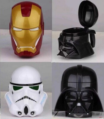 warsmug白武士钢铁侠塑胶咖啡杯