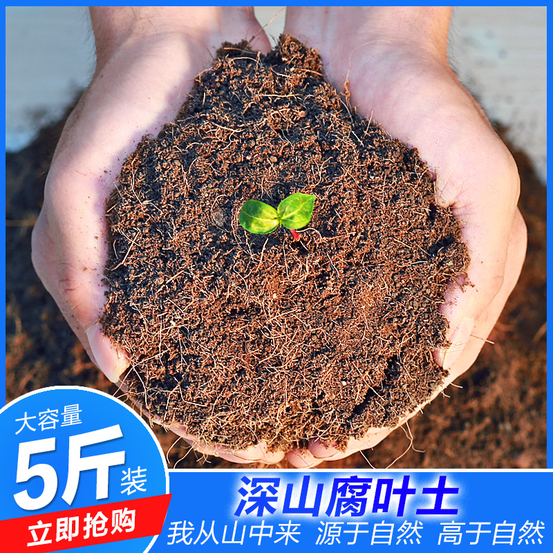 花土营养有机黑土通用型深山腐叶土无菌植物栽花养花种菜土壤家用 鲜花速递/花卉仿真/绿植园艺 介质/营养土 原图主图