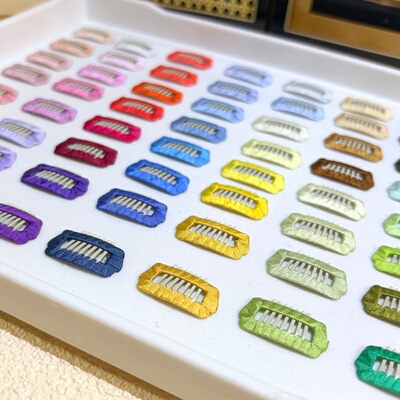 真丝纯色不生锈宠物狗狗bb夹