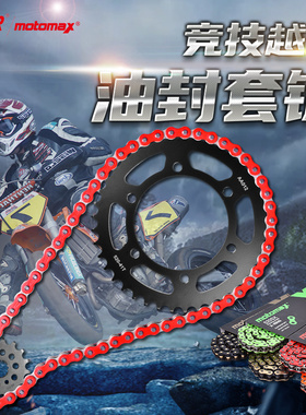 适用川崎Zephyr链轮ZR550 ZR400 EX500 GPZ500大小牙盘链轮套链