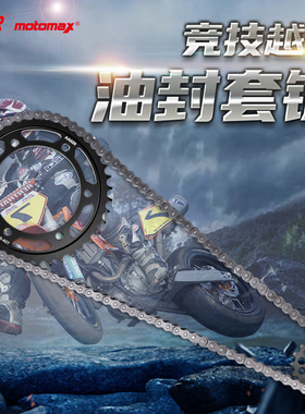 适配川崎ZX600 ZZR500 ZZR/ZX400摩托车大小链轮油封链条套链配件