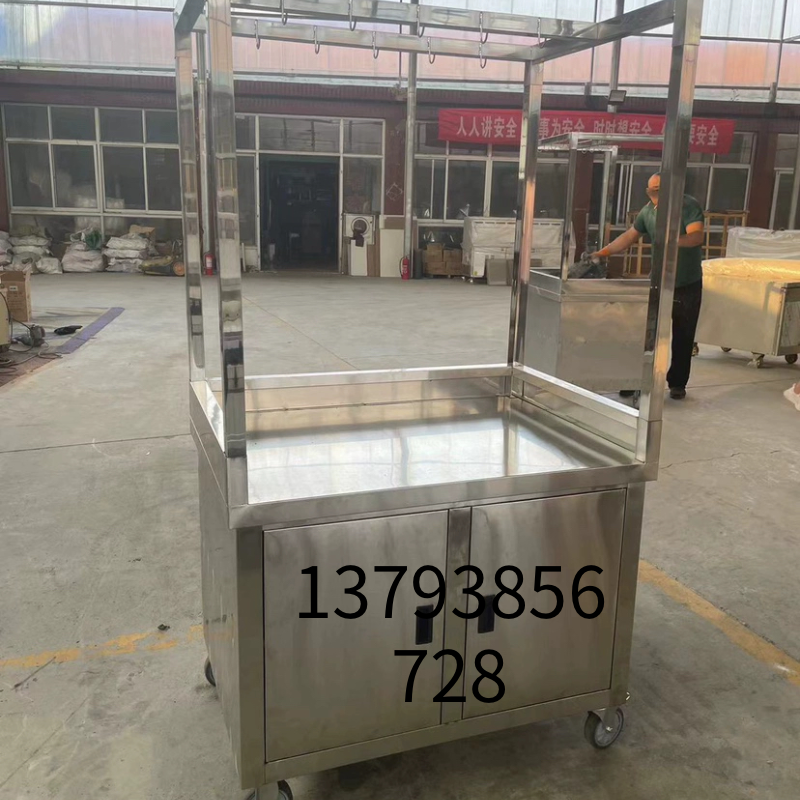 挂肉柜车摆摊车烧烤车挂鸡挂鸭车子摆摊车早餐车