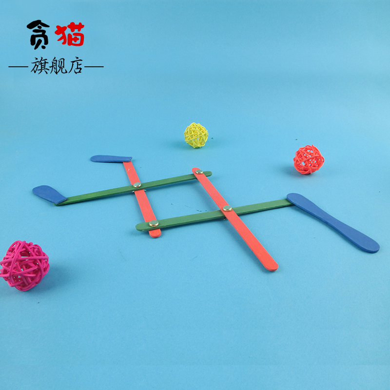 diy组装教具机械手科技小制作