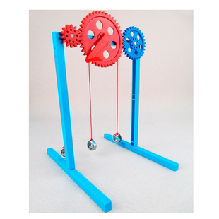 齿轮传动实验学生科技制作发明创造科学课STEAM手工diy材料玩教具