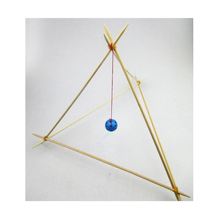 地球自转傅科摆学生科技制作发明创造科学课STEaM手工diy材料教具