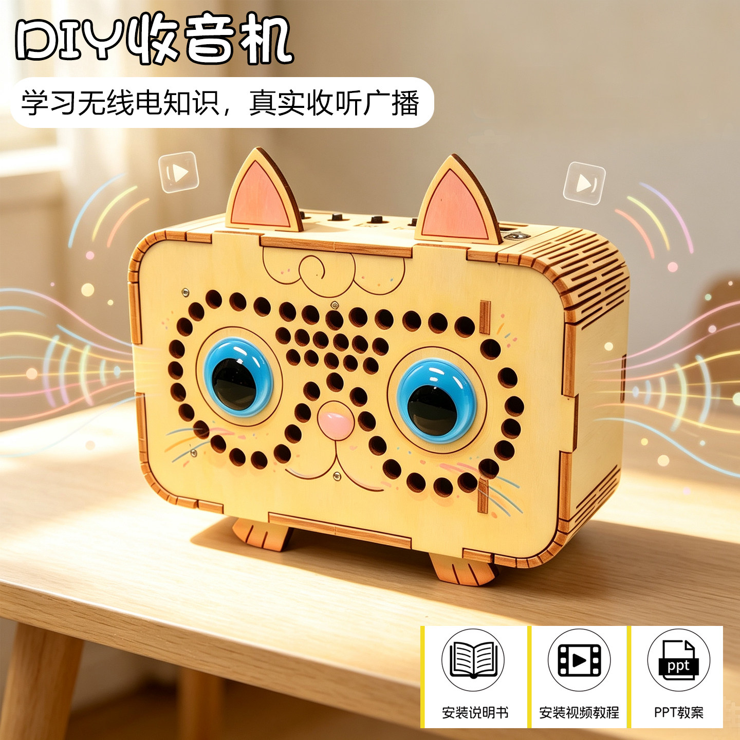 趣味科学实验DIY收音机