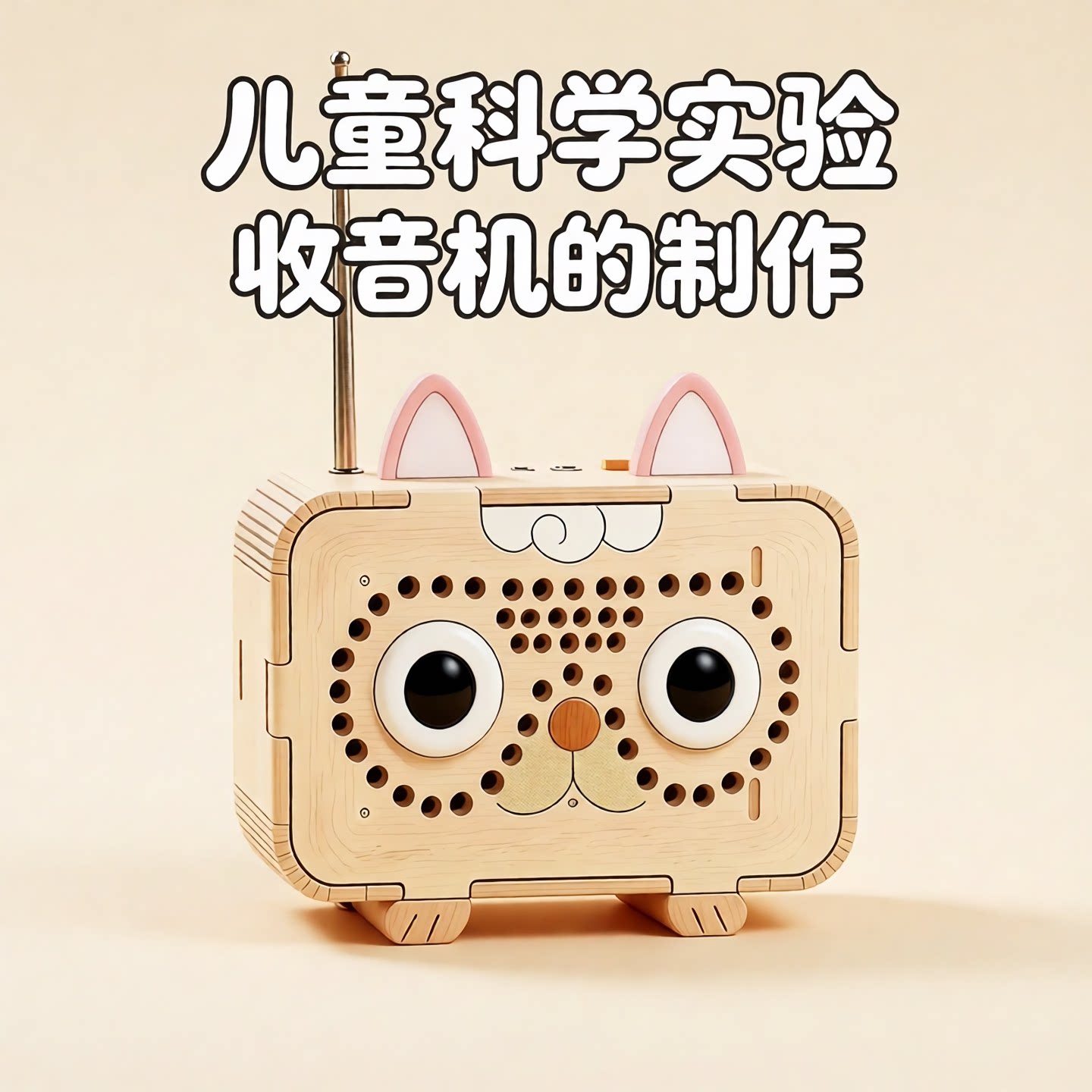 儿童DIY高清数字调频收音机