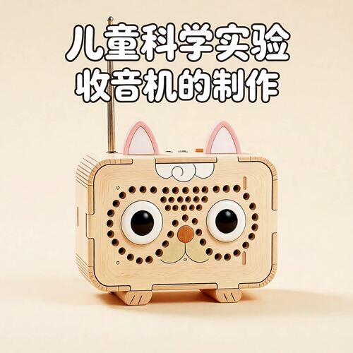 儿童DIY高清数字调频收音机