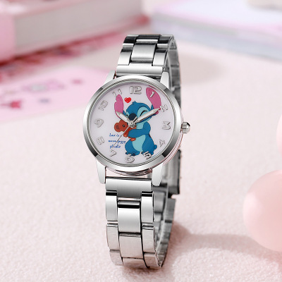史迪仔stich儿童卡通学生手表