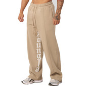 潮牌休闲印花肌肉宽松阔腿裤 运动健身跑步长裤 子 新款 YOUNGLA美式