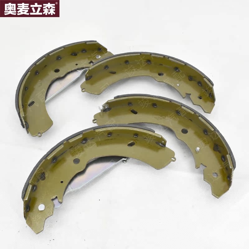 竣达汽配适用江铃域虎Y351域虎3鼓刹后刹车皮前刹车片4片一套正厂