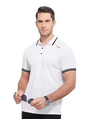 高端轻奢潮牌胖子男装大码男款短袖T恤夏季男款出口2023