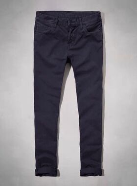 轻奢大牌正品牛仔裤春夏五袋裤休闲弹力小脚长裤修身潮