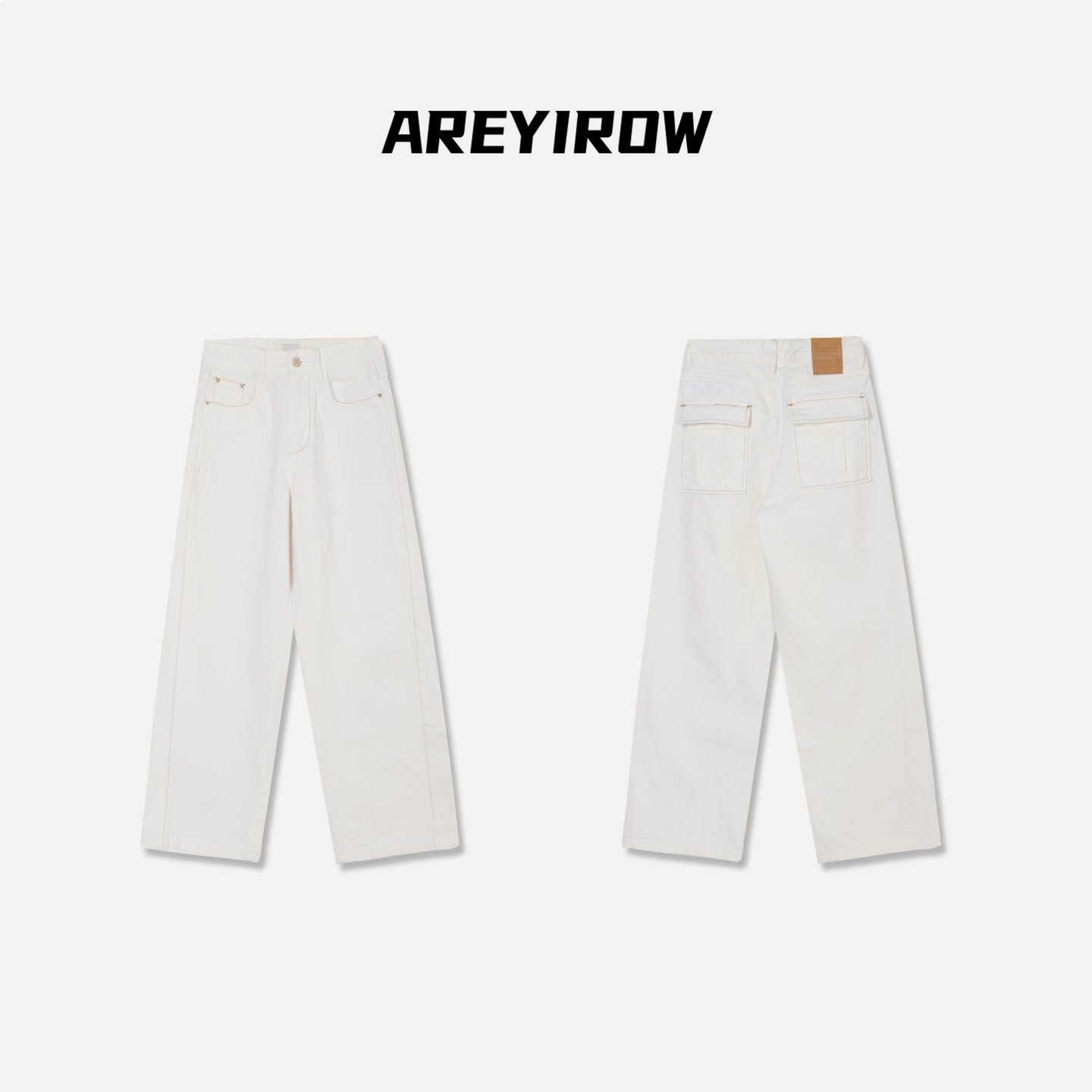 【AR专属】设计感后翻领口袋车线弯刀牛仔裤H80027CK251,女装/女士精品,牛仔裤,淘宝优惠券,粉丝福利购,淘宝优惠卷