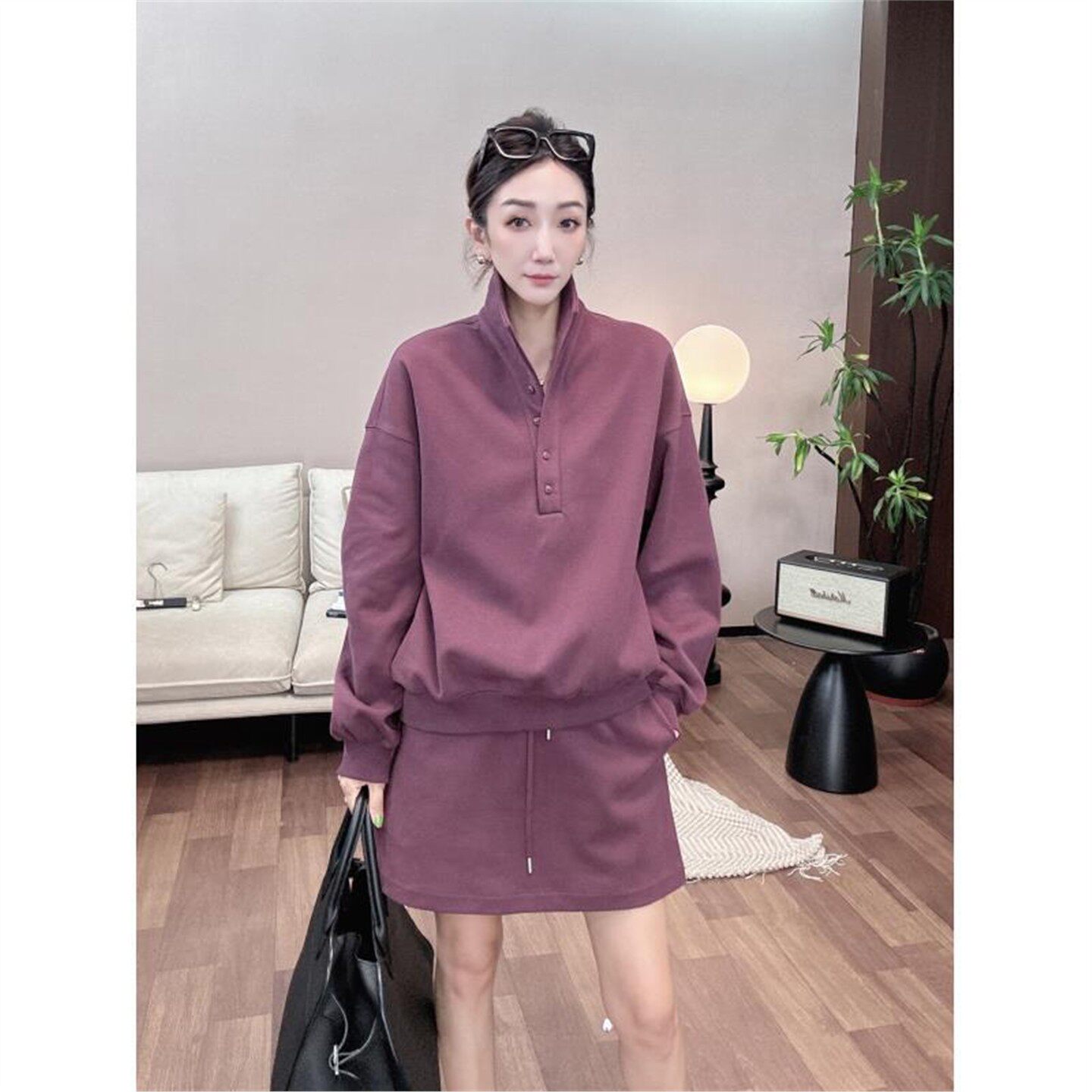 Wang.小宁 | 休闲运动半身裙J01745DQ243