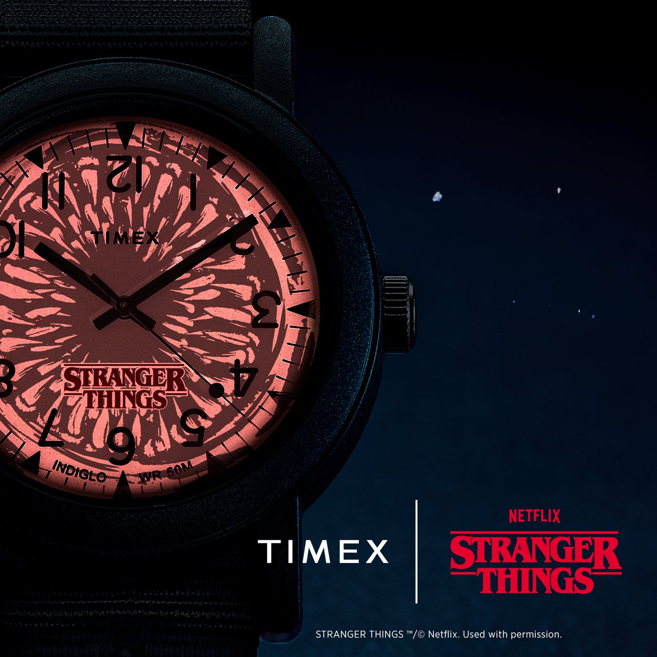 代购天美时Timex X Stranger Things 怪奇物语联名款颠倒男女手表 手表 欧美腕表 原图主图