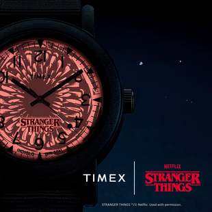 Things Stranger 代购 怪奇物语联名款 天美时Timex 颠倒男女手表