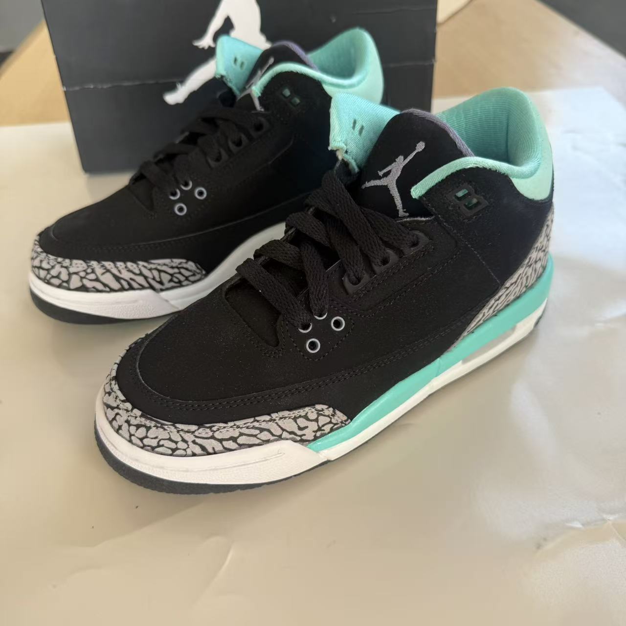 Air Jordan 3 AJ3 GS 中帮防滑运动气垫休闲蓝球鞋 441140-045