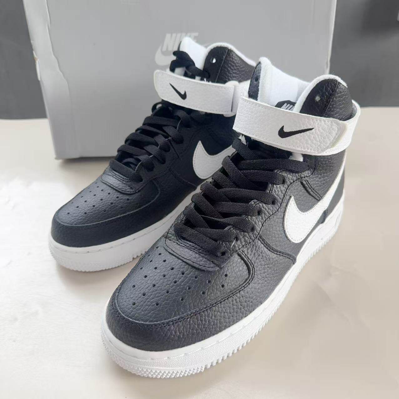 Nike耐克 Air Force 1 High空军一号高帮黑白男女板鞋 CT2303-002