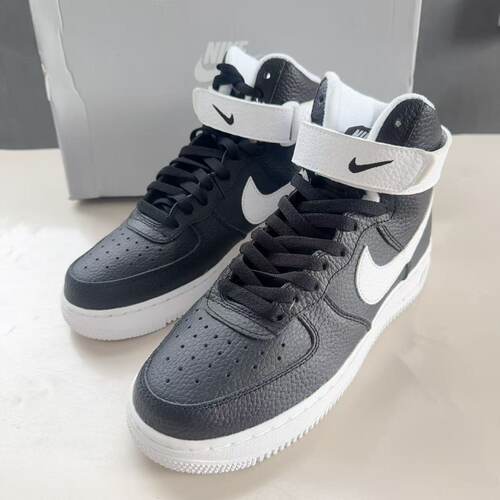 Nike耐克 Air Force 1 High空军一号高帮黑白男女板鞋 CT2303-002