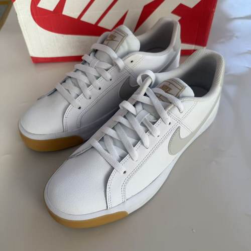 NIKE/耐克 COURT 时尚男子低帮耐磨经典运动休闲板鞋 BQ4222-106