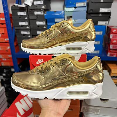 Nike/耐克Air Max 90女子液态气垫跑步鞋 CQ6639-700-001 CQ6566