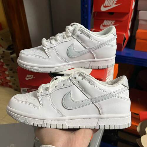 Nike Dunk Low 白灰色 经典复古低帮休闲板鞋 DH9765-102