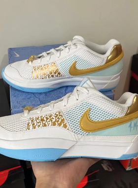 耐克Nike JA 1 EP莫兰特一代男低帮实战篮球鞋 FV1291-100 DR8786