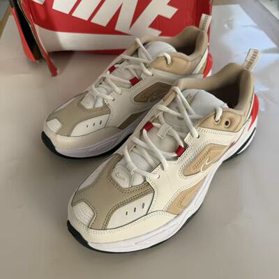 Nike Air Monarch M2K Tekno 耐克宇航员白褐色老爹鞋AV4789-102