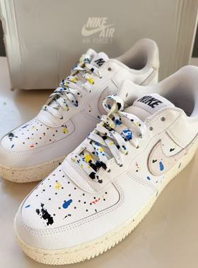 耐克 Nike Air Force 1彩泼墨空军一号运动板鞋CZ0339-001 DJ2598