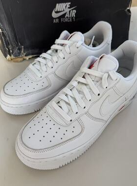 Nike Air Force 1 AF1空军一号白粉玫瑰情人节复古板鞋CU6312-100