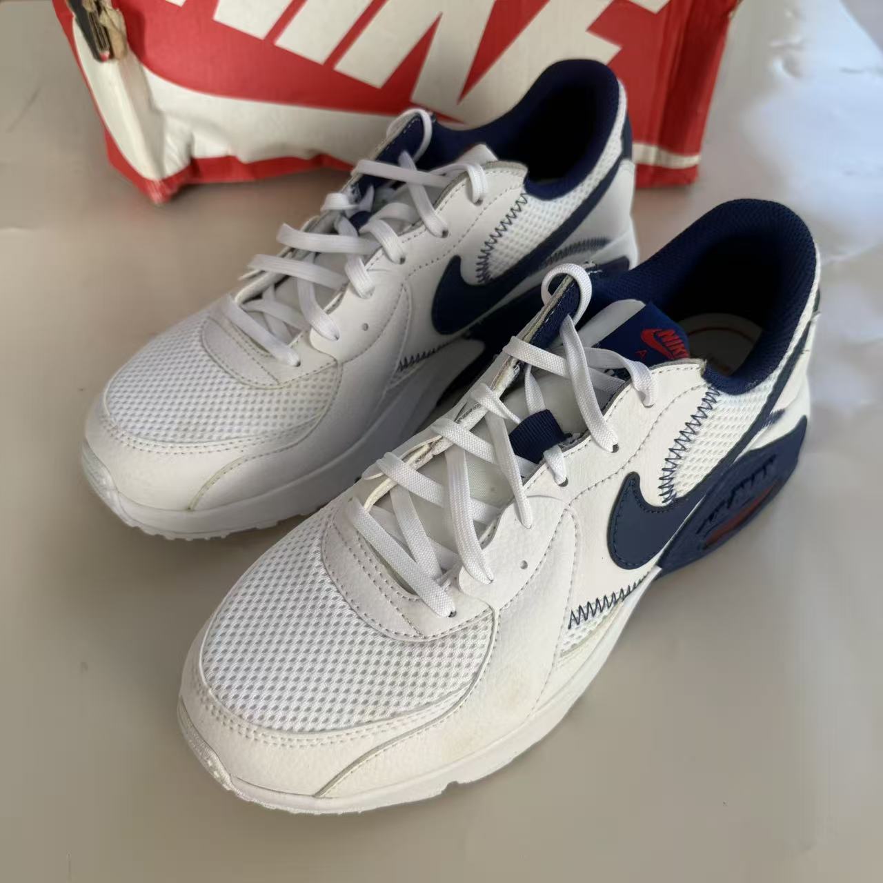 Nike Air Max Excee 男子防滑耐磨 网面透气运动跑步鞋CZ9168-100