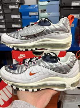 Nike/耐克 NIKE AIR MAX 98 防滑耐磨 运动休闲跑步鞋 CQ3990-100