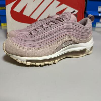 Nike Air Max 97 耐克女子樱花粉子弹 大气垫跑步鞋 917646-500