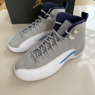 Wolf Grey AJ12 Nike 153265 狼灰北卡蓝篮球鞋 007 Jordan