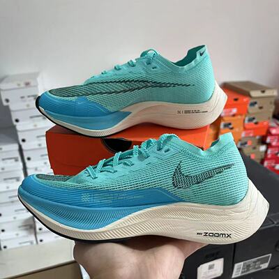 耐克碳板中长跑步鞋女款Nike ZoomX Vaporfly Next％2 CU4123-300