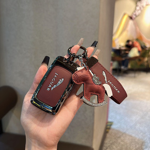 适用捷豹xfl钥匙套XEL汽车fpaceXJL/ftype/epace壳金属扣包